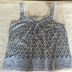 NWOT- Daniel Rainn Embroidered Tank Top